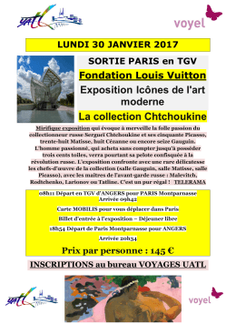 PARIS Expo Chtochoukine