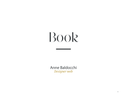 Book - Anne Baldocchi