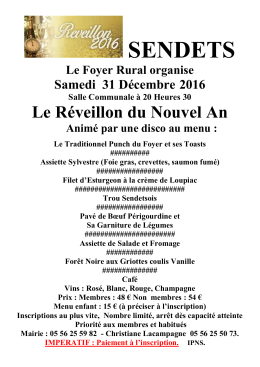 Réveillon 2016