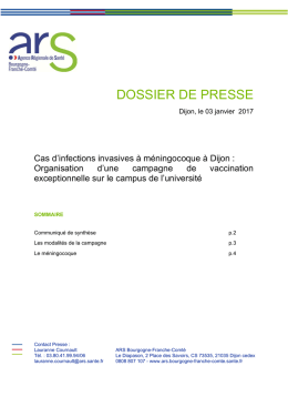 dossier de presse