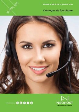 Catalogue de fournitures