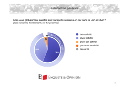 + enquête de satisfaction auprès des familles