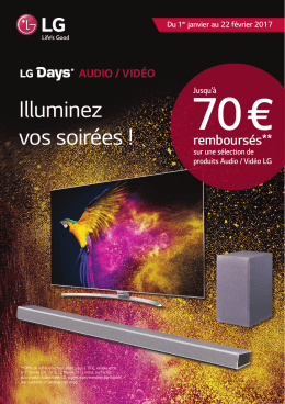 Jusqu`à 70€ remboursés