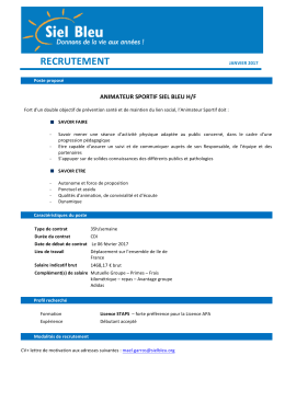 Chargé(e) de prévention H/F (IDF)