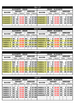 Heure Heure Heure Heure DJAZAIR ll VE 3 19:00