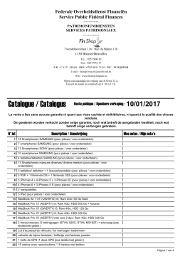 Catalogus 10.01.2017