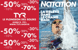 la relève dans le grand bain - Fédération Française de Natation