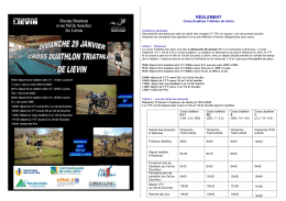 Bulletin Inscription 2017