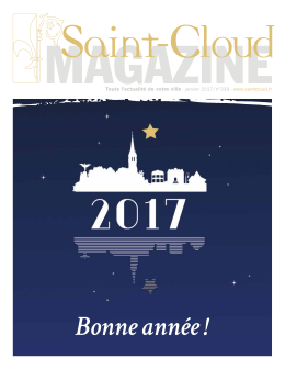 Bonne année - Mairie de Saint