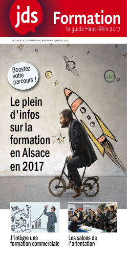 En suppl&eacute;ment, le guide annuel de la formation dans le Haut