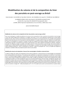 En04 - Journées de la Recherche Porcine