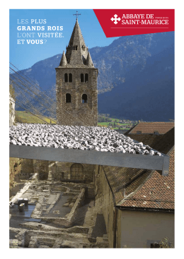 les plus grands rois l`ont visit&eacute;e. et vous? - Abbaye de Saint