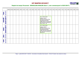Ouvrir l`emploi du temps PDF - Université de Versailles Saint
