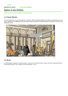 Gaston et ses héritiers