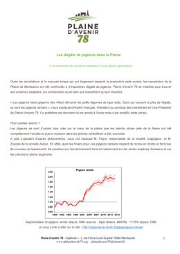 2 pages - Plaine d`avenir 78