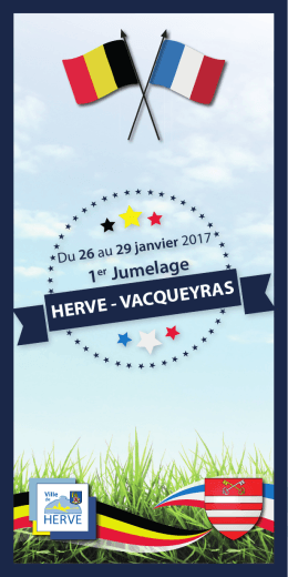 HERVE - VACQUEYRAS 1er Jumelage