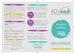 Voir notre brochure