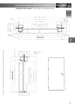 blocs portes paliers - coupe feu et antieffraction