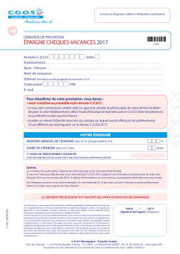 &eacute;pargne ch&egrave;ques-vacances2017