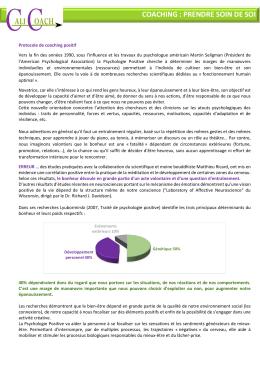 Protocole coaching positif