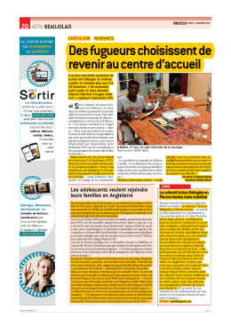 Progrès-La Tribune2017-01-05_ situation confuse des mineurs