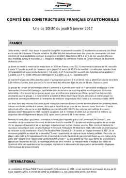 Une de 10h30 du 5 janvier