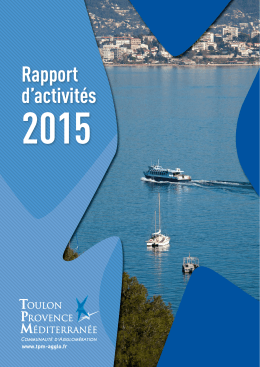 Rapport d`activit&eacute;s TPM 2015 \PDF\ 14.52 Mo