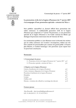 - Grande Chancellerie de la Légion d`honneur