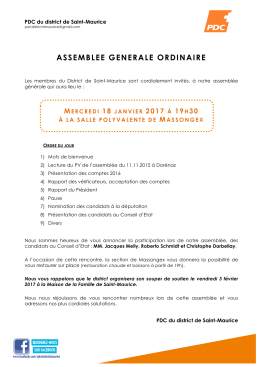 assemblee generale ordinaire