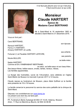 Consulter le faire-part