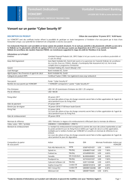 Pfandbesichertes Voncert auf einen „Swiss - Derinet