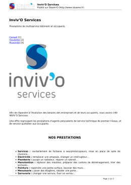 Inviv`O Services