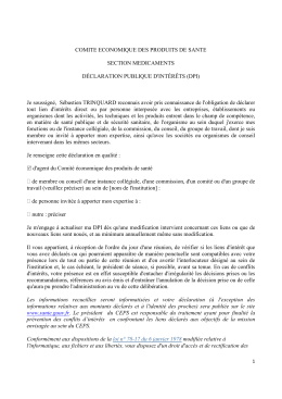 Je soussign&eacute;, S&eacute;bastien