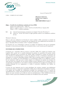 05/01/2017 Lettre de suite d`inspection LT3i-Contr&ocirc;le