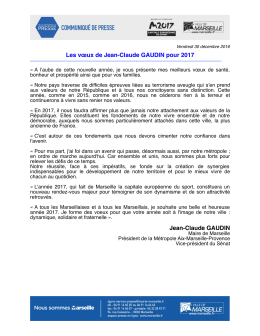 Dominique TIAN - Ville de Marseille