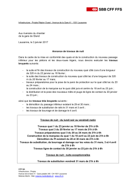 Avis de