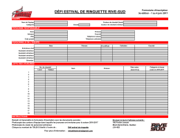 Formulaire inscription Defi RS&hellip;