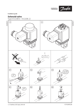 Solenoid valve Type EV220B 6 - EV220B 22