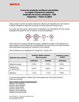 Voici l`avis