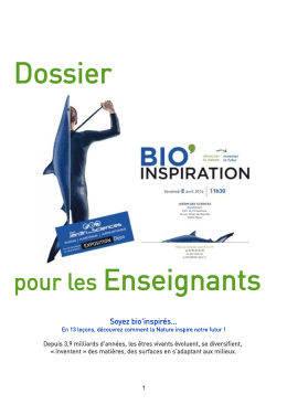 Dossier pour les Enseignants