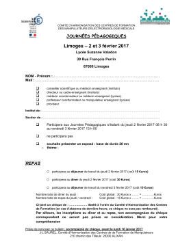 bulletin inscription jp limoges fevrier