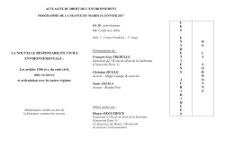 actualite du droit de l`environnement