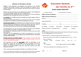 bulletin d`adhésion 2016-2017 - AGF8