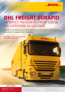 T&eacute;l&eacute;charger la brochure DHL Freight Eurapid