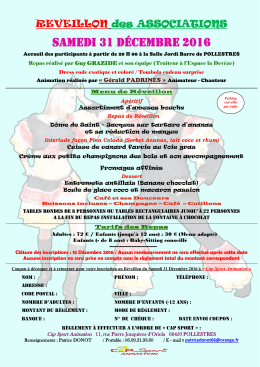 Fiche d`inscription