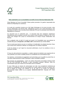 Lettre explicative Consultation publique draft2