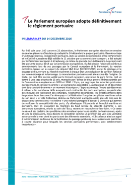 Voir la revue de presse