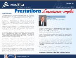 Prestations d``assurance-emploi