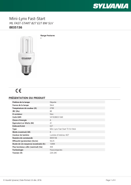 ML FAST-START 827 E27 8W SLV