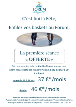 promo-cardio-2017 - Forum de Tregastel